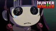Nanika shedding tears after Killua tells her to never come back (Image via Madhouse)